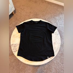 Young la curved hem shirt